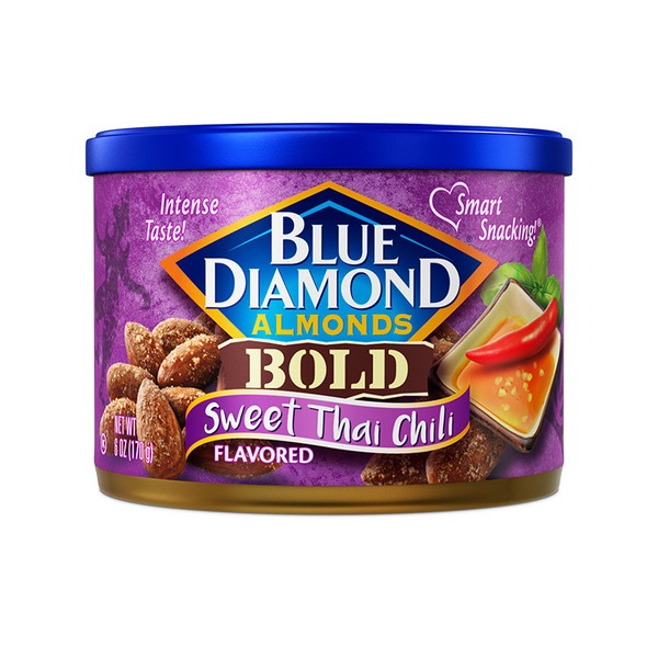 Nuts, Seeds & Dried Fruit Blue Diamond BOLD Almonds, Sweet Thai Chili hero