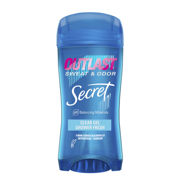 Deodorants Secret Outlast Clear Gel Antiperspirant Deodorant, Shower Fresh Scent hero