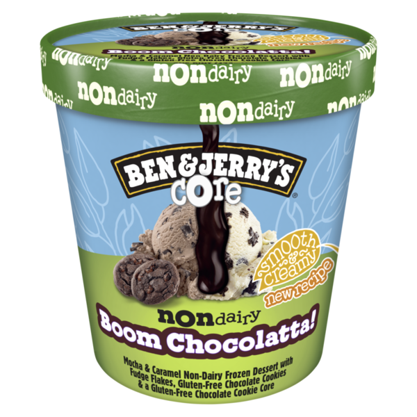 Ice Cream & Ice Ben & Jerry's Non-Dairy Boom Chocolatta® Core Frozen Dessert hero