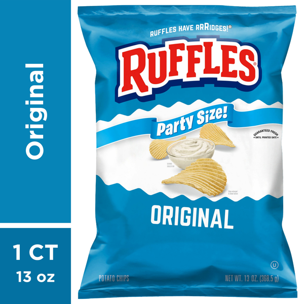 Ruffles Original Potato Chips, Party Size hero