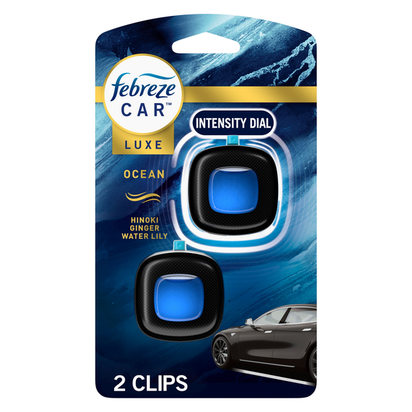 Air Fresheners & Candles Febreze Car Ocean Scent Air Freshener Vent Clip hero