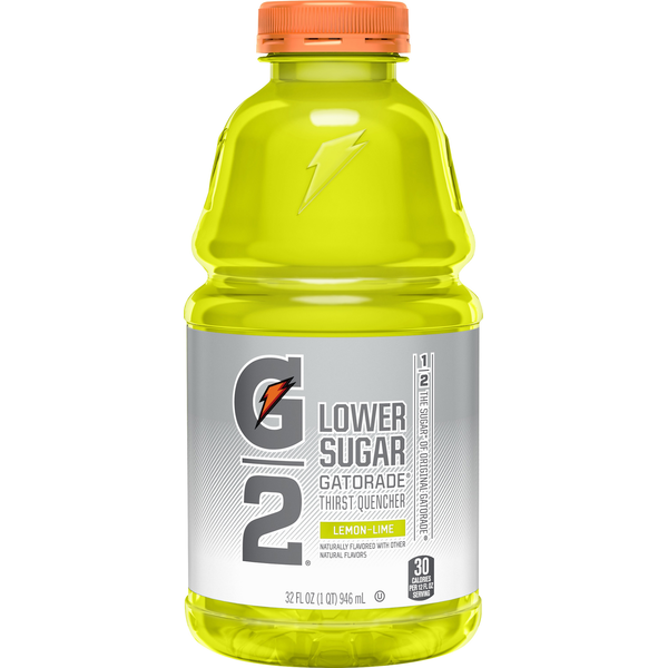 Energy & Sports Drinks Gatorade Thirst Quencher, Lower Sugar, Lemon + Lime hero