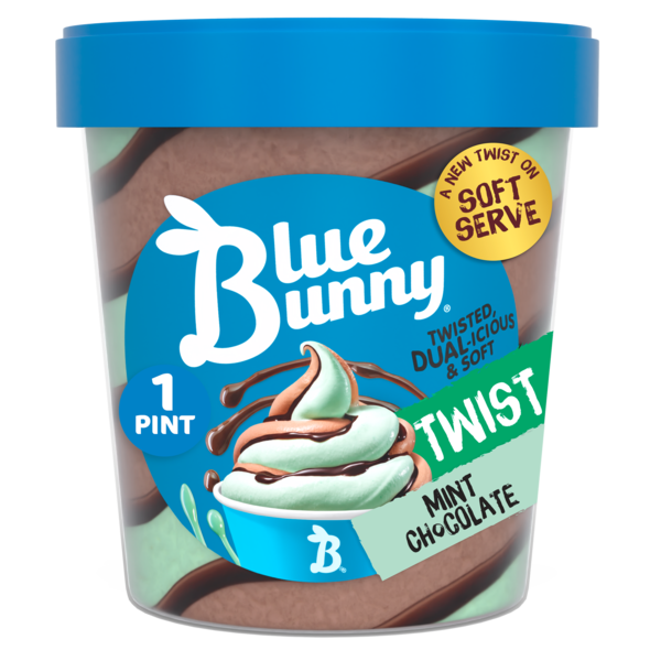 Frozen Dessert Blue Bunny Mint Chocolate Frozen Dessert hero