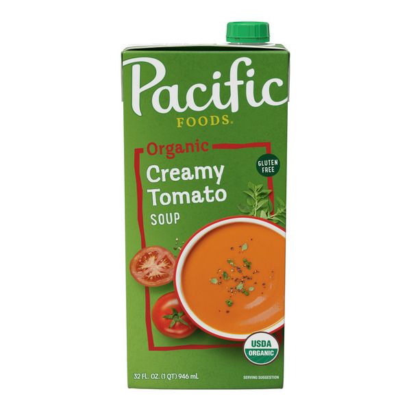 Soup, Broth & Bouillon Pacific Foods Organic Creamy Tomato Soup hero