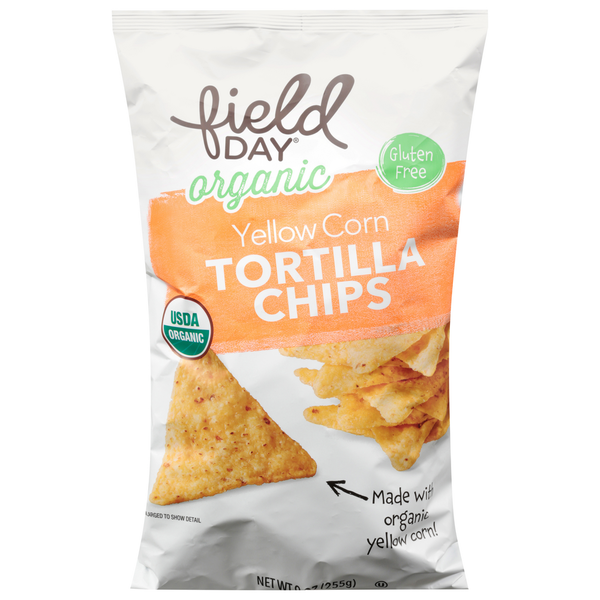 Chips & Pretzels FIELD DAY Tortilla Chips, Yellow Corn hero