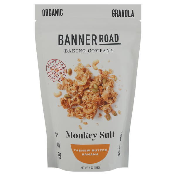 Banner Road Baking Company Granola, Organic, Monkey Suit hero