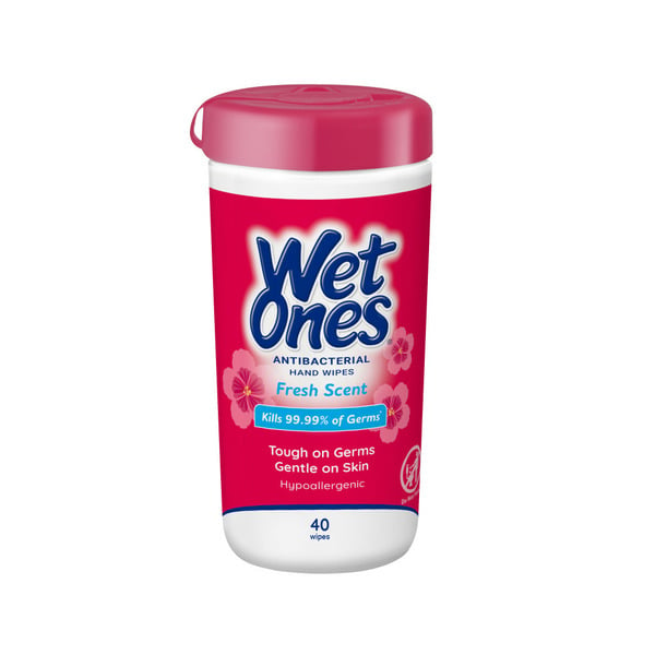 Diapers & Wipes Wet Ones Hand Wipes Fresh Scent Canister - 40 Coun hero