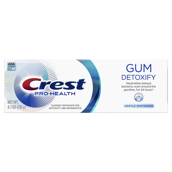 Oral Hygiene Crest Gum Detoxify Gentle Whitening Toothpaste hero