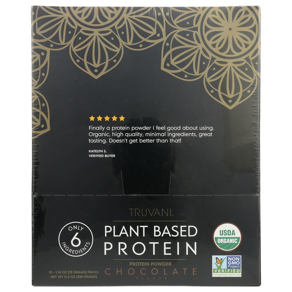 Dietary Supplements Truvani Plant Based Protein Powder hero