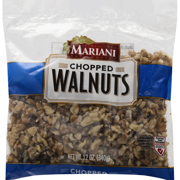 Produce Nuts & Snacks Mariani Walnuts, Chopped hero