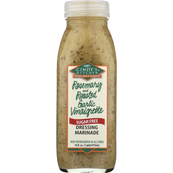 Salad Dressing & Toppings Cindy's Kitchen Rosemary & Roasted Garlic Vinaigrette hero