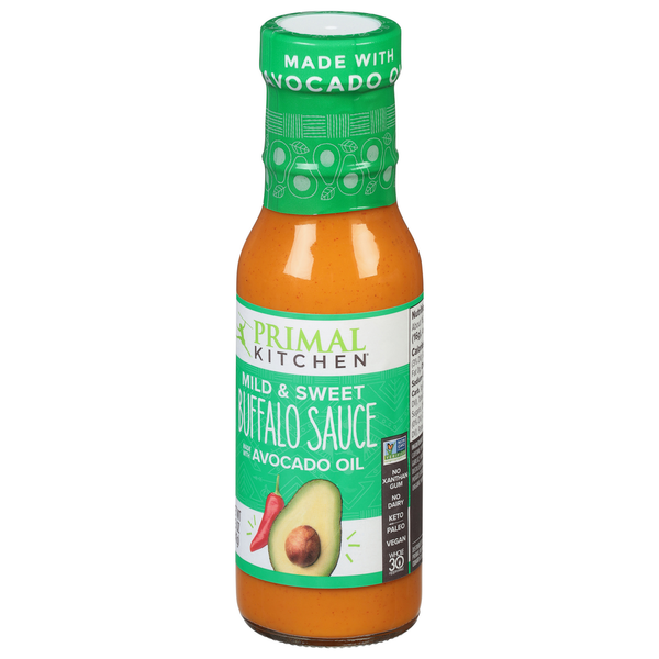 Condiments Primal Kitchen Mild & Sweet Buffalo Sauce hero