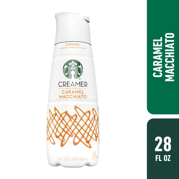 Cream Starbucks Liquid Coffee Creamer Caramel Flavored Creamer hero