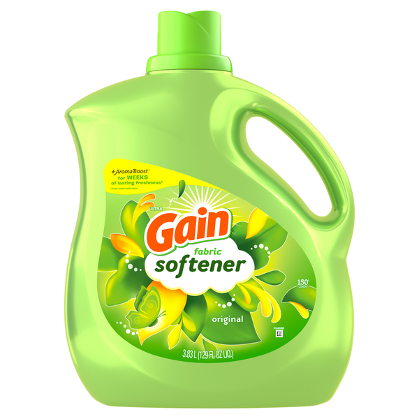 Laundry Gain Fabric Softener, Original, 150 Loads, HE Compatible hero