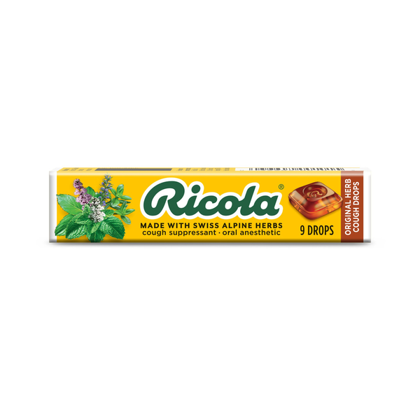 Cold, Flu & Allergy Ricola Original Herb Cough Drops hero