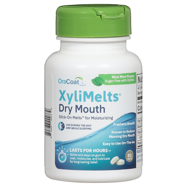 Oral Hygiene OraCoat XyliMelts Dry Mouth, Mild-Mint Flavor hero