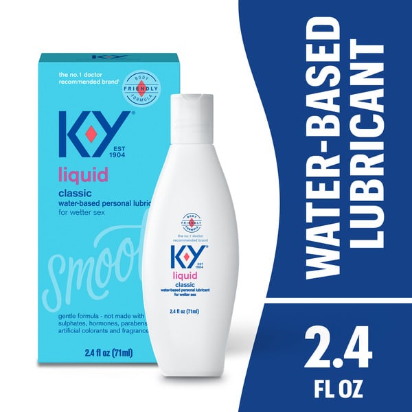 Family Planning K-Y Personal Water-Based Lubricant For Men & Women, Premium Natural Feeling Lube hero