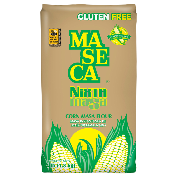 Baking Ingredients MASECA A premium white corn masa flour, medium coarse, ideal for making masa. hero