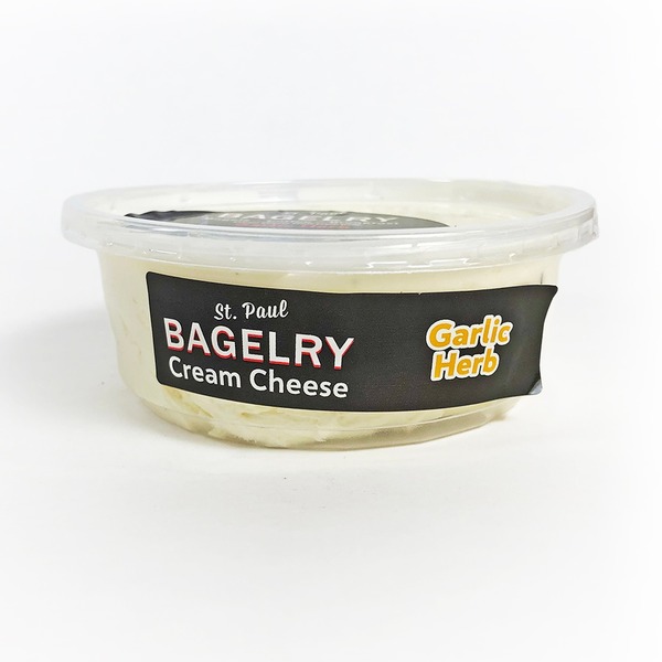 Other Creams & Cheeses St. Paul Bagelry Garlic Herb Cream Cheese hero