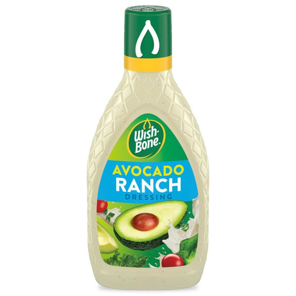 Salad Dressing, Oils & Vinegars Wish-Bone Avocado Ranch Salad Dressing hero