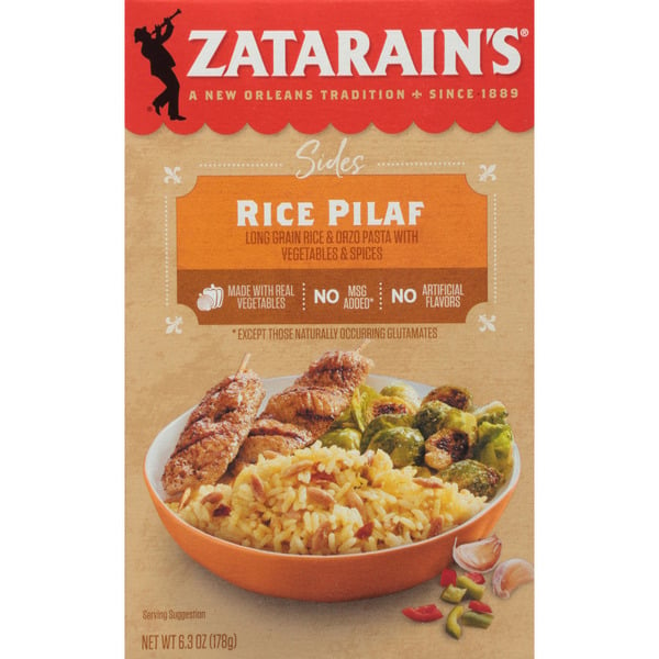 Boxed Meals & Side Dishes Zatarain's Rice Pilaf hero