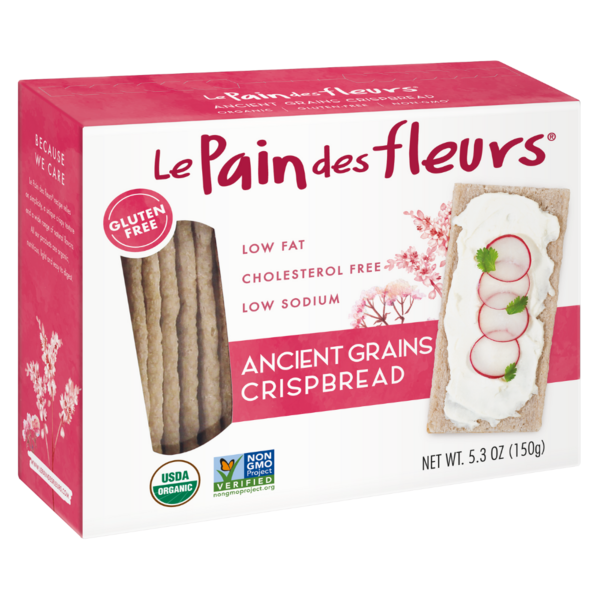 Cereal Le Pain Des Fluers 100% Organic Ancient Grains Crispbread hero