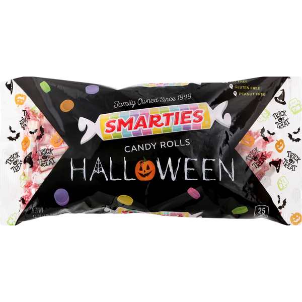 Candy & Chocolate Smarties Candy Rolls, Halloween hero