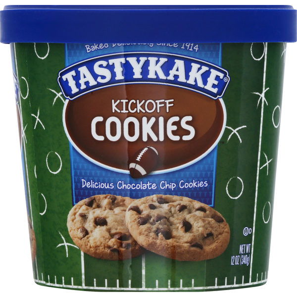 Bakery Desserts Tastykake Cookies, Chocolate Chip, Kickoff Cookies hero