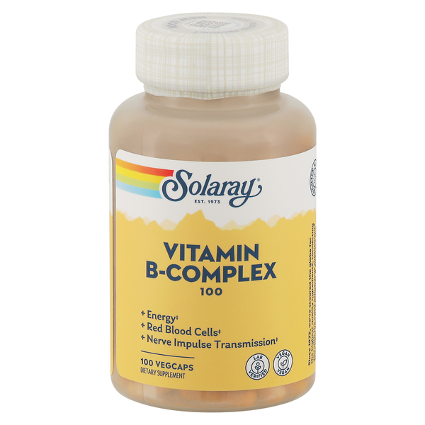 Vitamins & Minerals Solaray Vitamin B-Complex, VegCaps hero