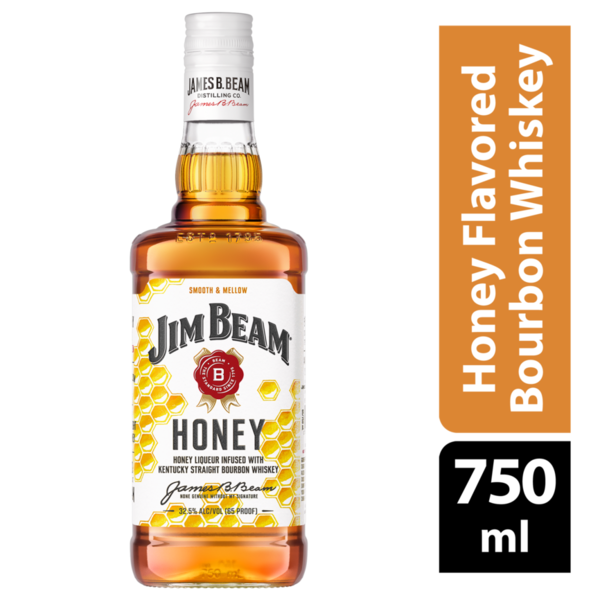 Spirits Jim Beam Honey Kentucky Straight Bourbon Whiskey hero