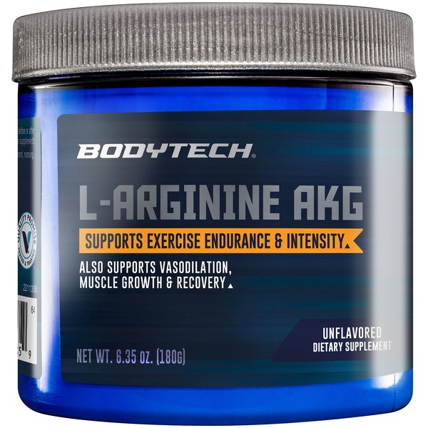 Other Supplements BodyTech L-Arginine AKG Supports Exercise Endurance & Intensity - Unflavored - 6.35 oz. & 60 Servings hero