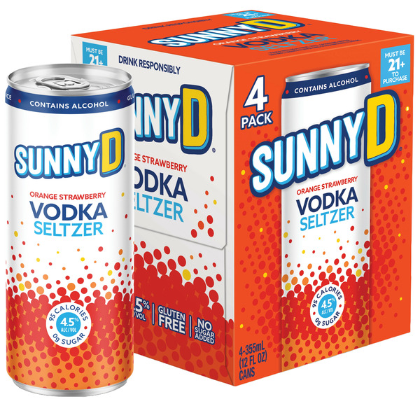 Liquor SunnyD Vodka Seltzer Vodka Seltzer hero