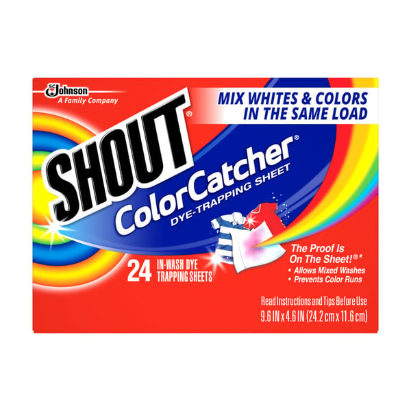 Laundry Shout Color Catcher® Dye-Trapping Sheets hero