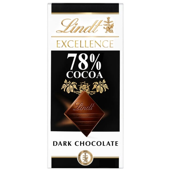 Candy & Chocolate Lindt Excellence 78% Cocoa Dark Chocolate Candy Bar hero