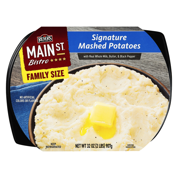 Prepared Meals Reser’s Main St Bistro Mashed Potatoes, Signature, Family Size hero