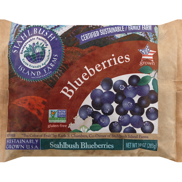 Frozen Produce Stahlbush Island Farms Blueberries hero