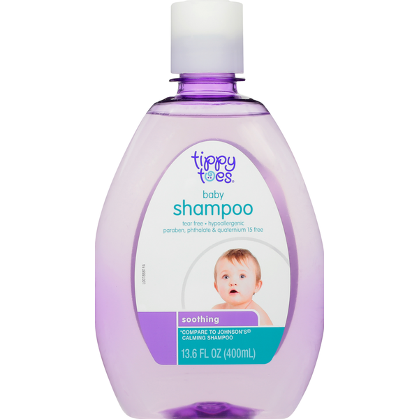 Baby Bath & Body Care Tippy Toes Baby Shampoo, Soothing hero