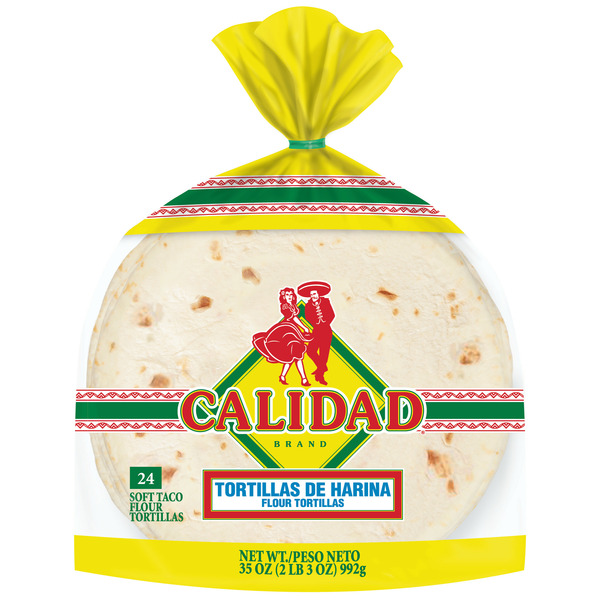 Tortillas & Flat Bread Calidad Soft Taco Flour Tortillas hero