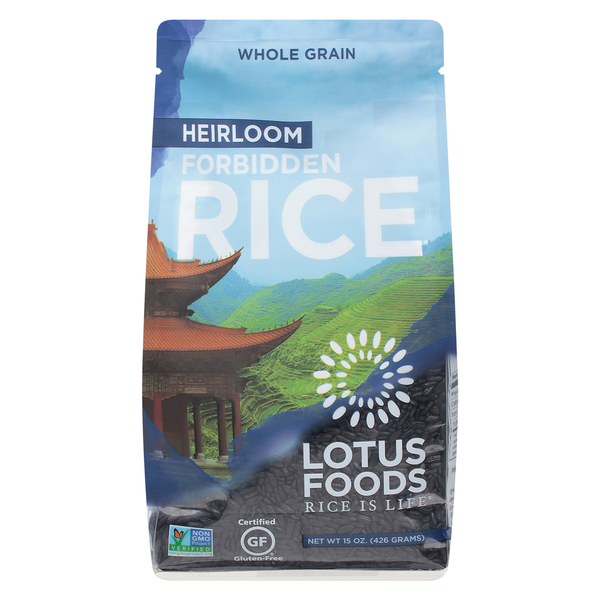 Grains, Rice & Dried Goods Lotus Foods Rice, Heirloom, Forbidden hero