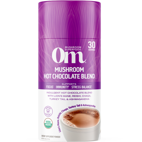 Mushrooms, Herbs & Tinctures Om Mushroom Hot Chocolate Blend hero