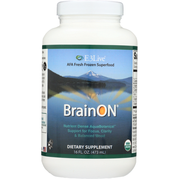 Vitamins & Supplements E3Live + Brainon hero