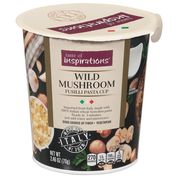 Plates, Bowls, Cups & Flatware Taste of Inspirations Fusilli Pasta Cup, Wild Mushroom hero