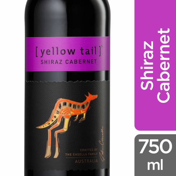 Red Wines [yellow tail] Shiraz Cabernet hero