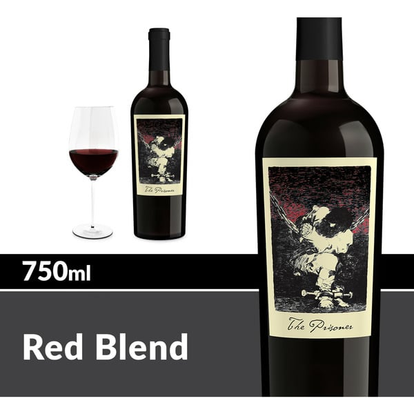 Red Wine The Prisoner Napa Valley Red Blend Red Wine Bottle hero