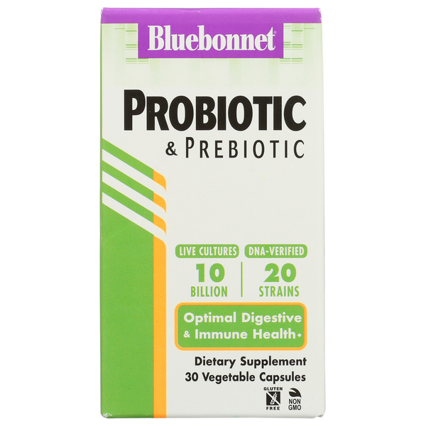 Vitamins & Supplements Bluebonnet Probiotic & Prebiotic 10 Billion (Cold Packaged) hero