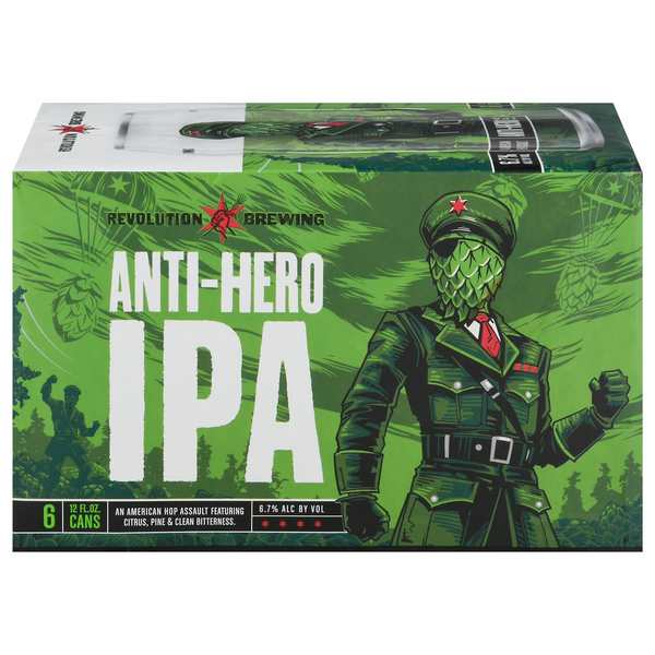 Beers & Coolers Revolution Brewing Anti-Hero IPA hero