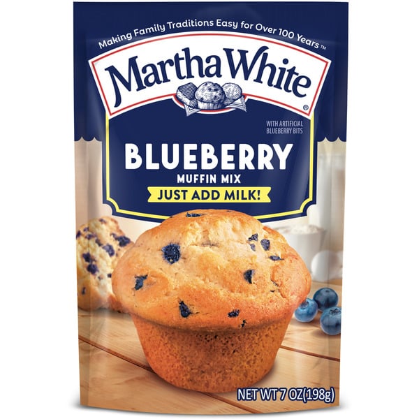 Doughs, Gelatins & Bake Mixes Martha White Blueberry Muffin Mix hero