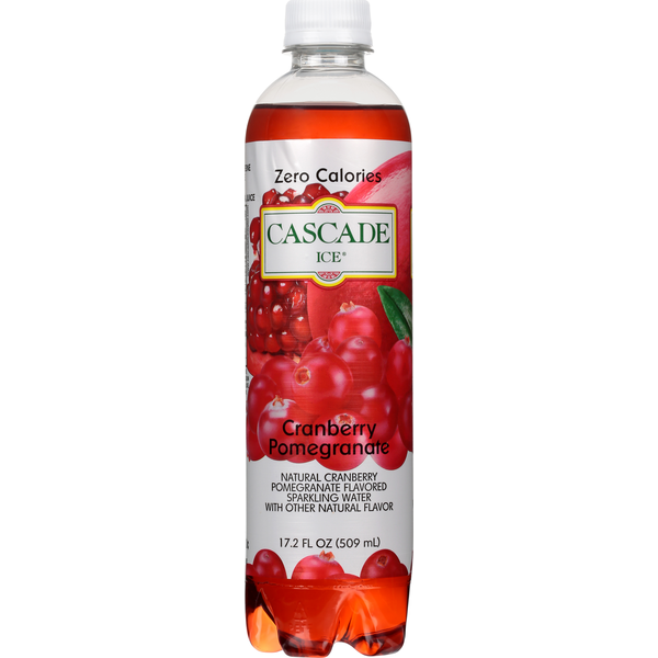 Water, Seltzer & Sparkling Water Cascade Ice Sparkling Water, Cranberry Pomegranate hero