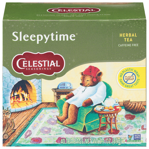 Tea Celestial Seasonings Sleepytime Caffeine Free Herbal Tea hero