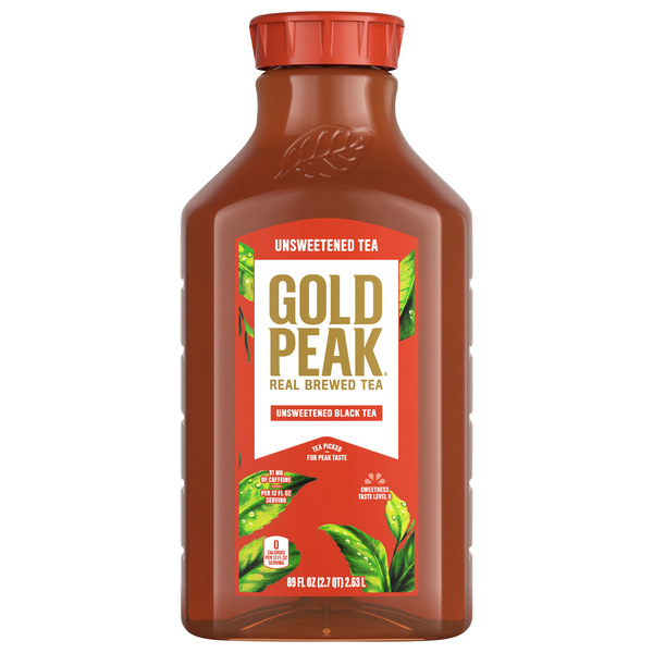 Tea Gold Peak Black Tea, Real Brewed, Unsweetened hero